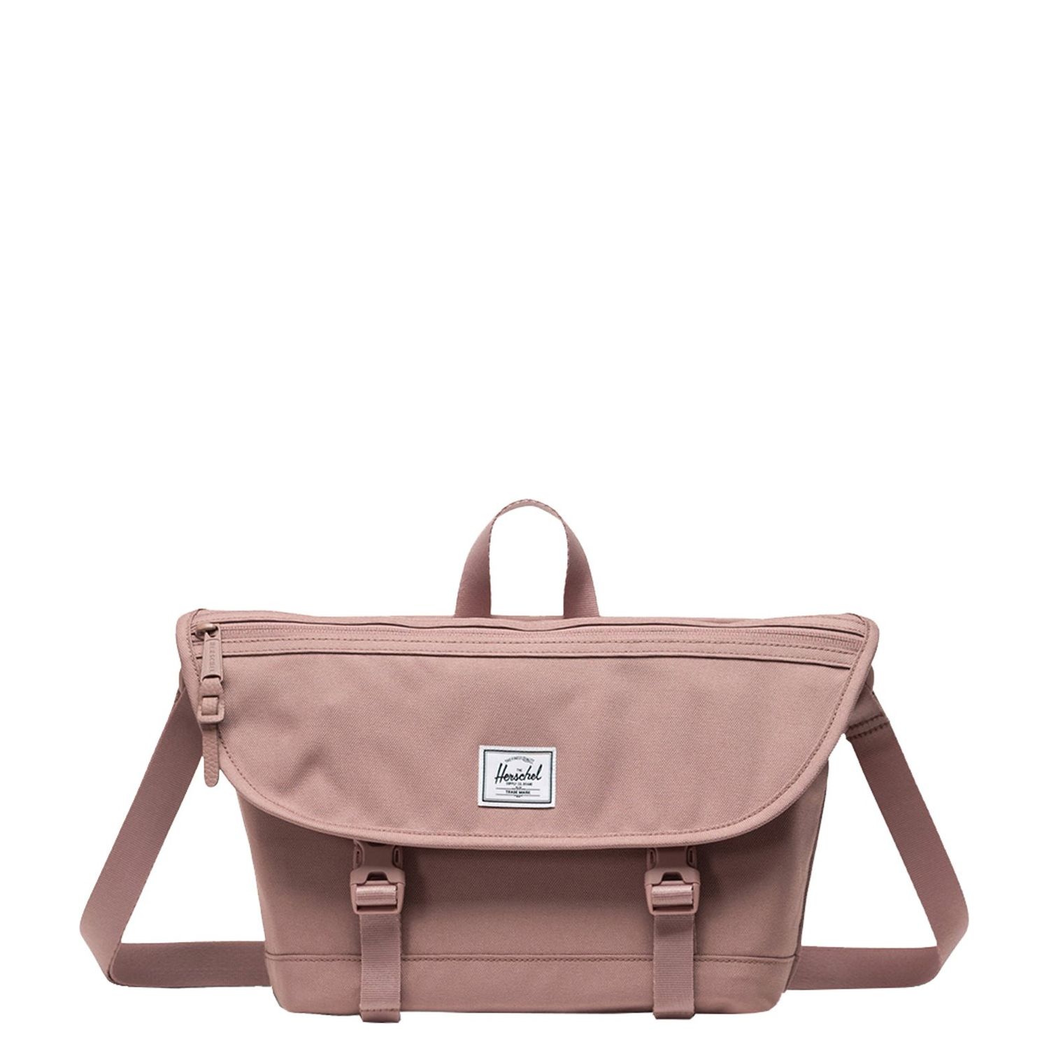 Herschel messenger bag roze