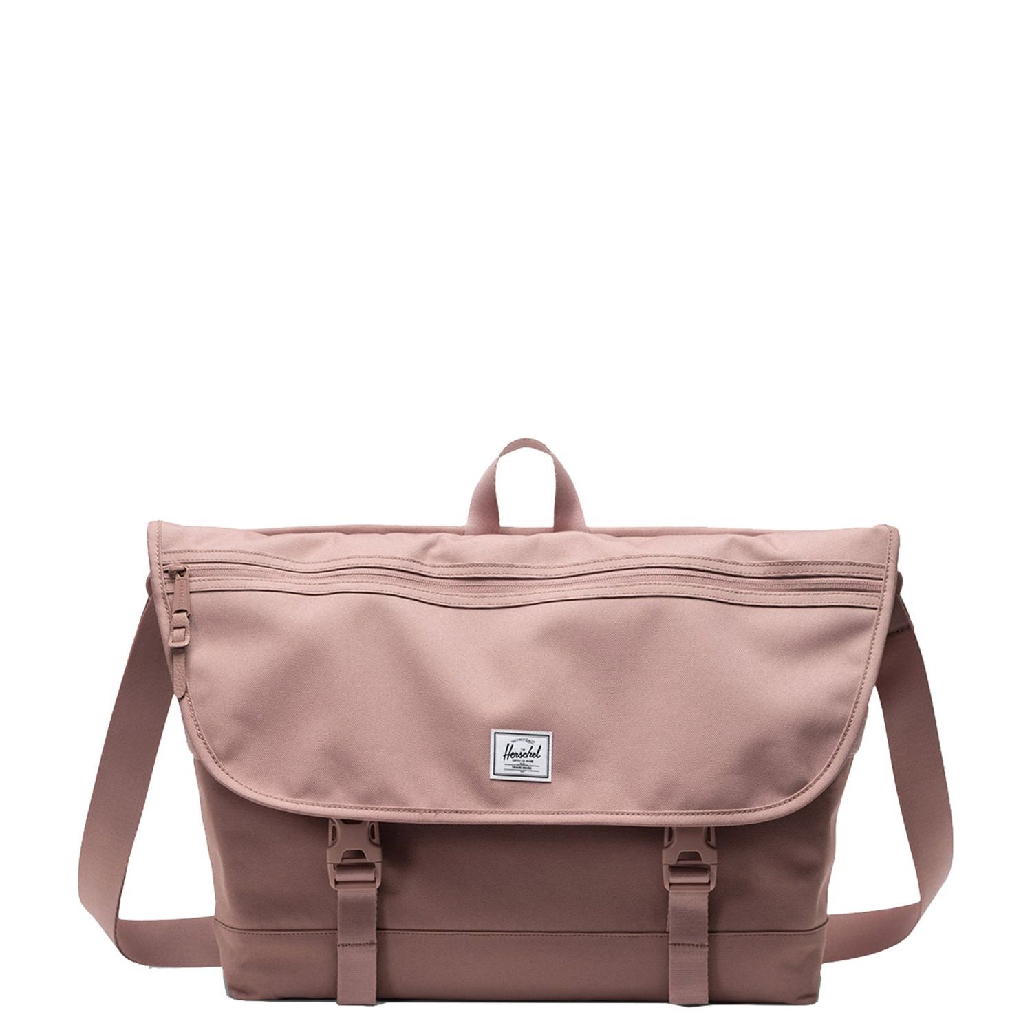 Herschel messenger bag roze
