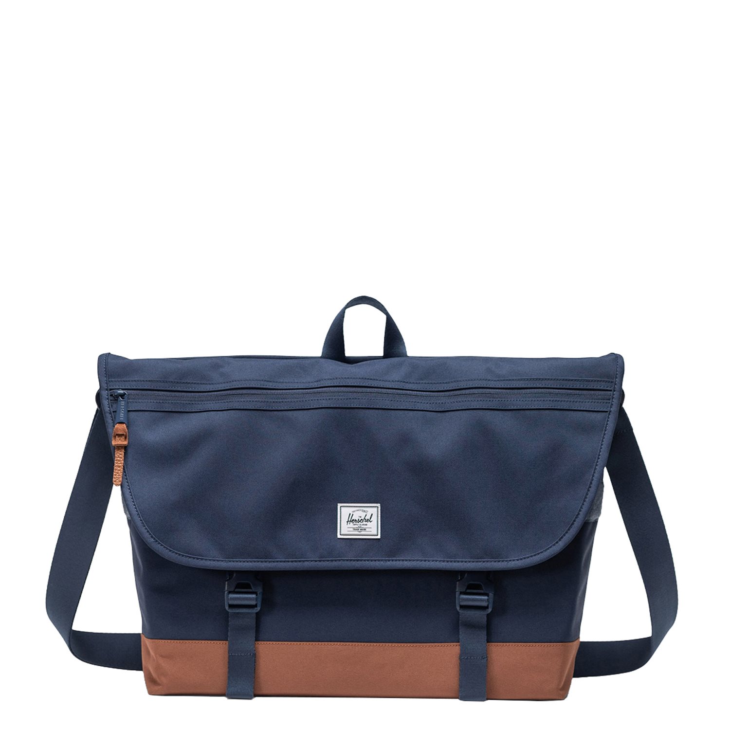 Herschel Supply Co. Cove Messenger navy/saddle brown damestas