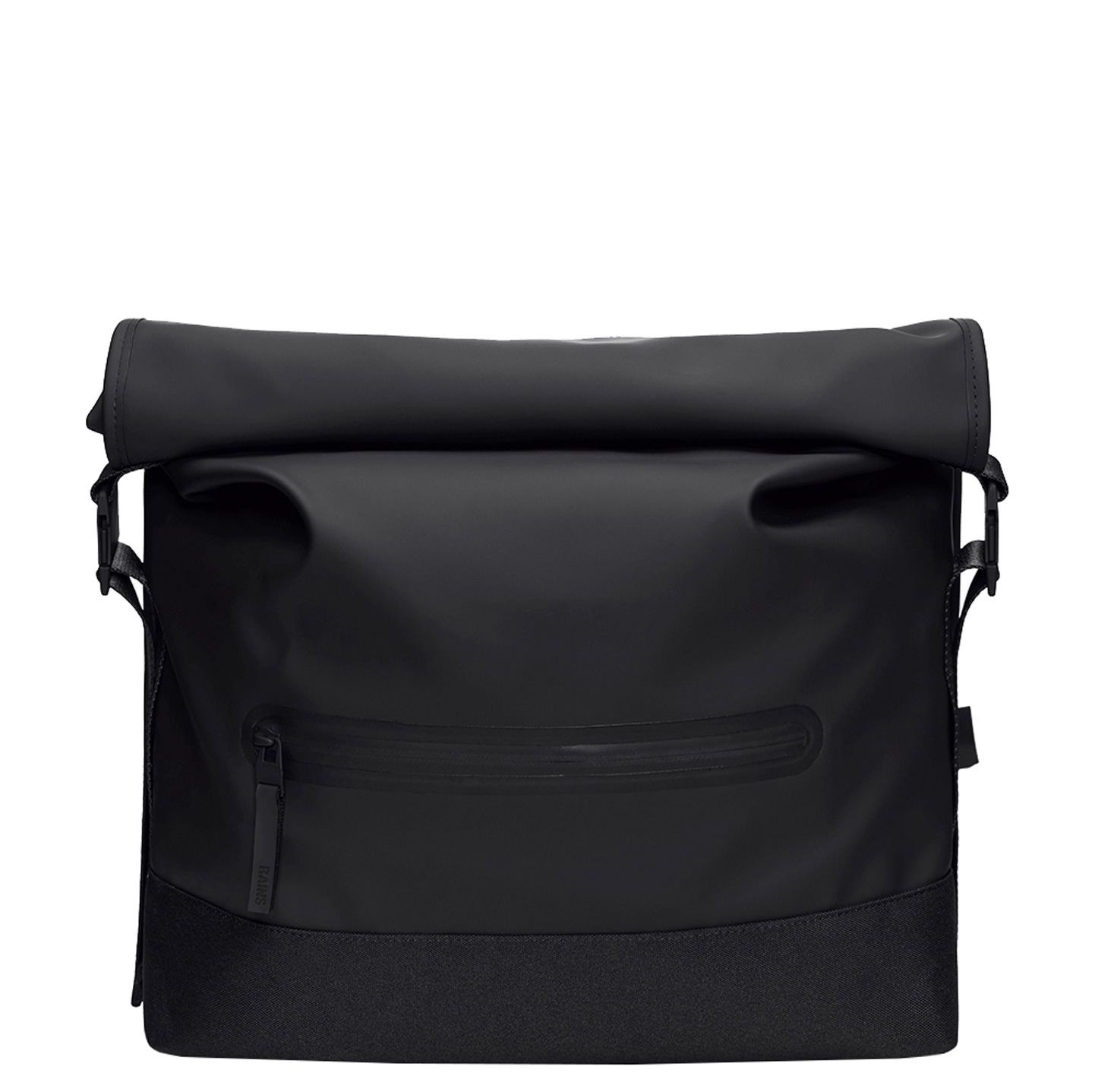 Rains Trail Rolltop Messenger Bag black damestas