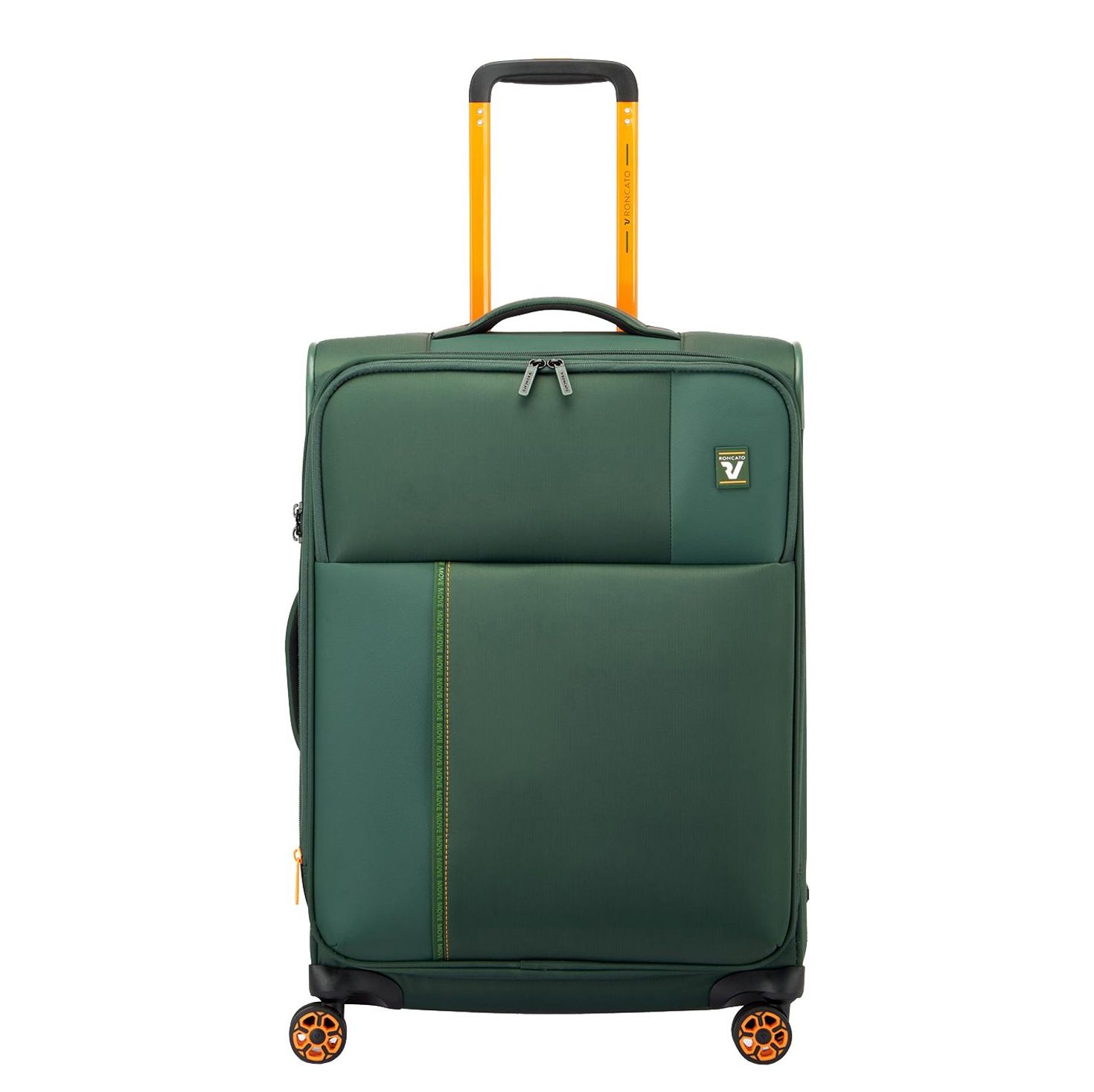 Roncato Move Soft Medium Trolley Expandable 64 cm Camo Green