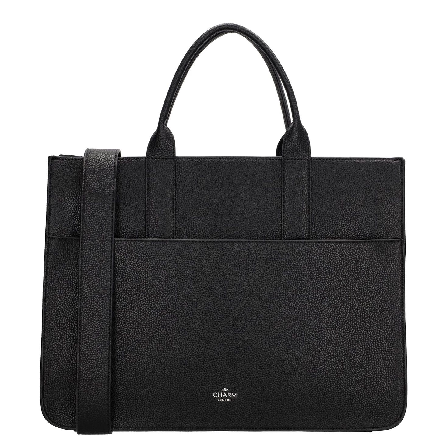Charm London Princeton Laptopbag black handtas dames
