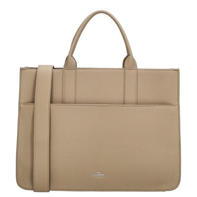 Charm London Princeton Laptopbag lighttaupe