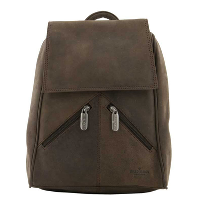 Bear Design Dark Nature Rucksack brown