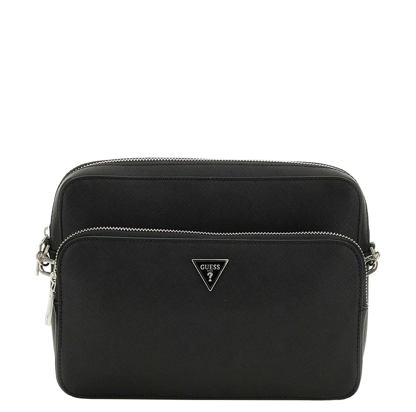 Guess crossbodytas zwart, groen en multicolor