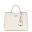 Guess Meridian Girlfriend Satchel ivory