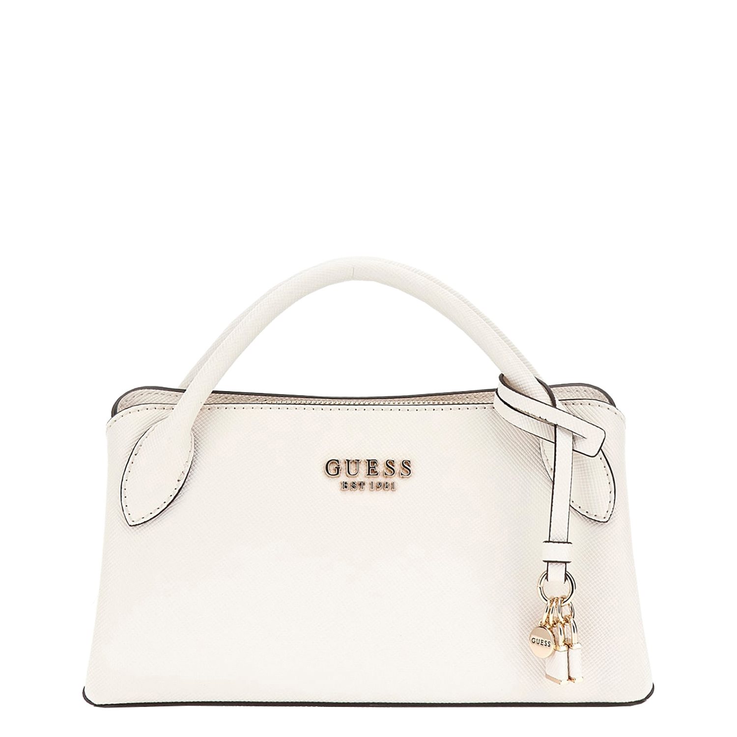 Guess Fedana Sml Girlfriend Satchel off white handtas dames