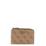 Guess Laurel Slg Zip Arnd Card Case latte logo