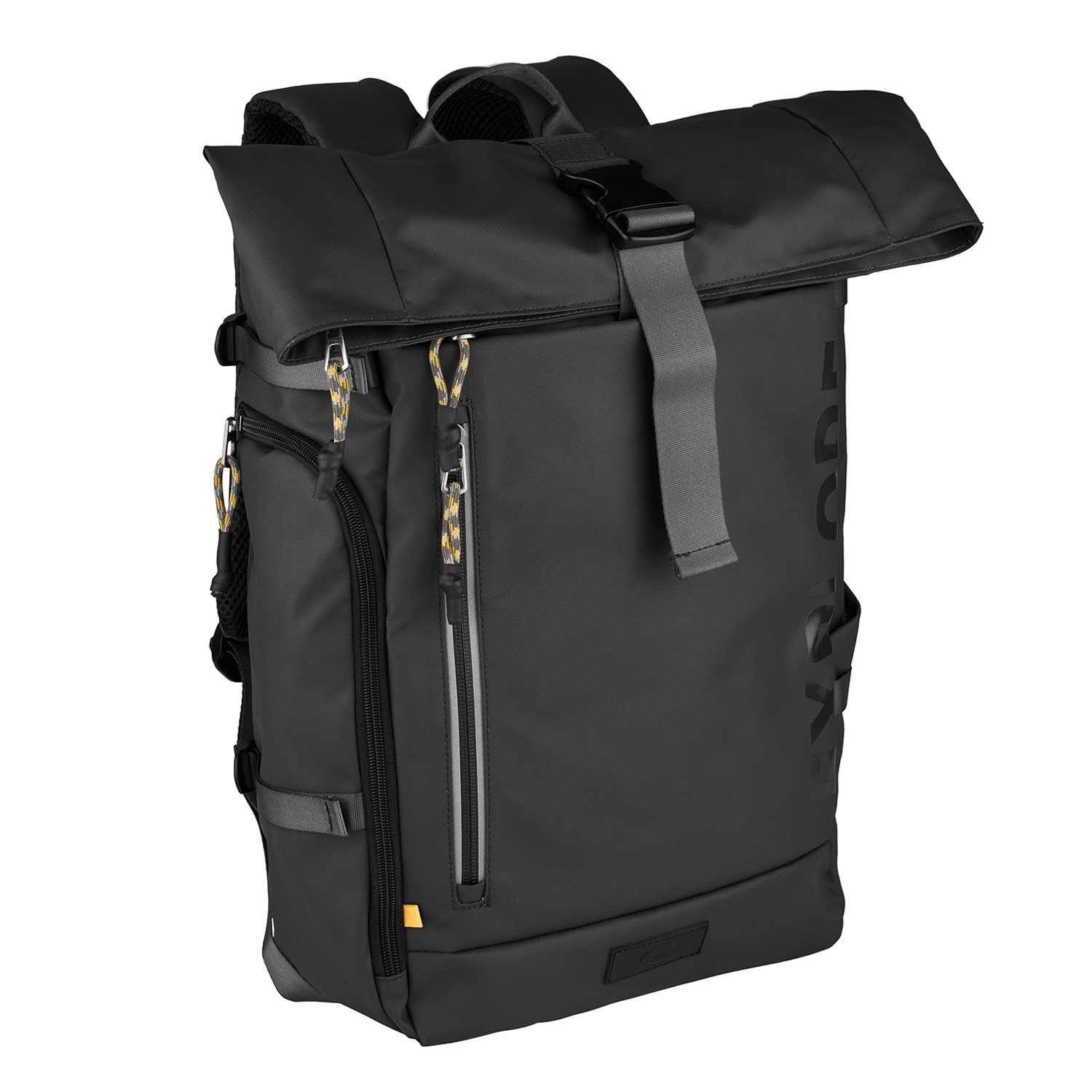 Camel Active Explore Rolltop laptop laptop rugzak L black