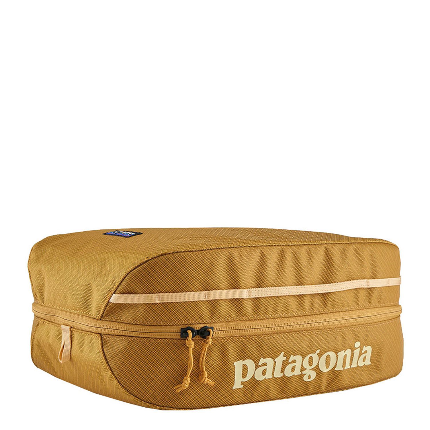 Patagonia Black Hole Cube 14L pufferfish gold w/beeswax tan