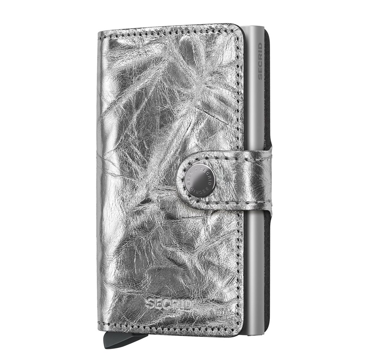 Secrid Miniwallet Crunch silver pasjeshouder dames