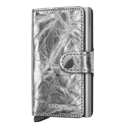 Secrid Miniwallet Crunch silver