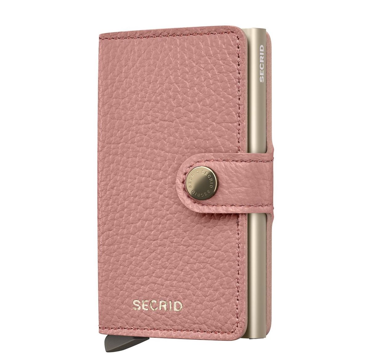Secrid Miniwallet Pebble rose pasjeshouder dames