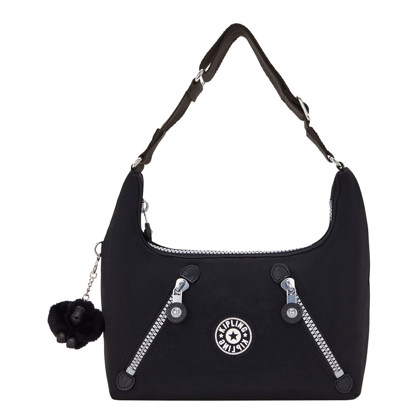 Kipling schoudertas zwart