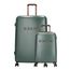 Charm London Capetown Trolley Set dark green