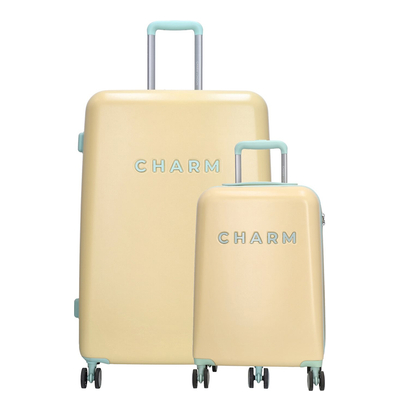 Charm London Capetown Trolley Set soft yellow
