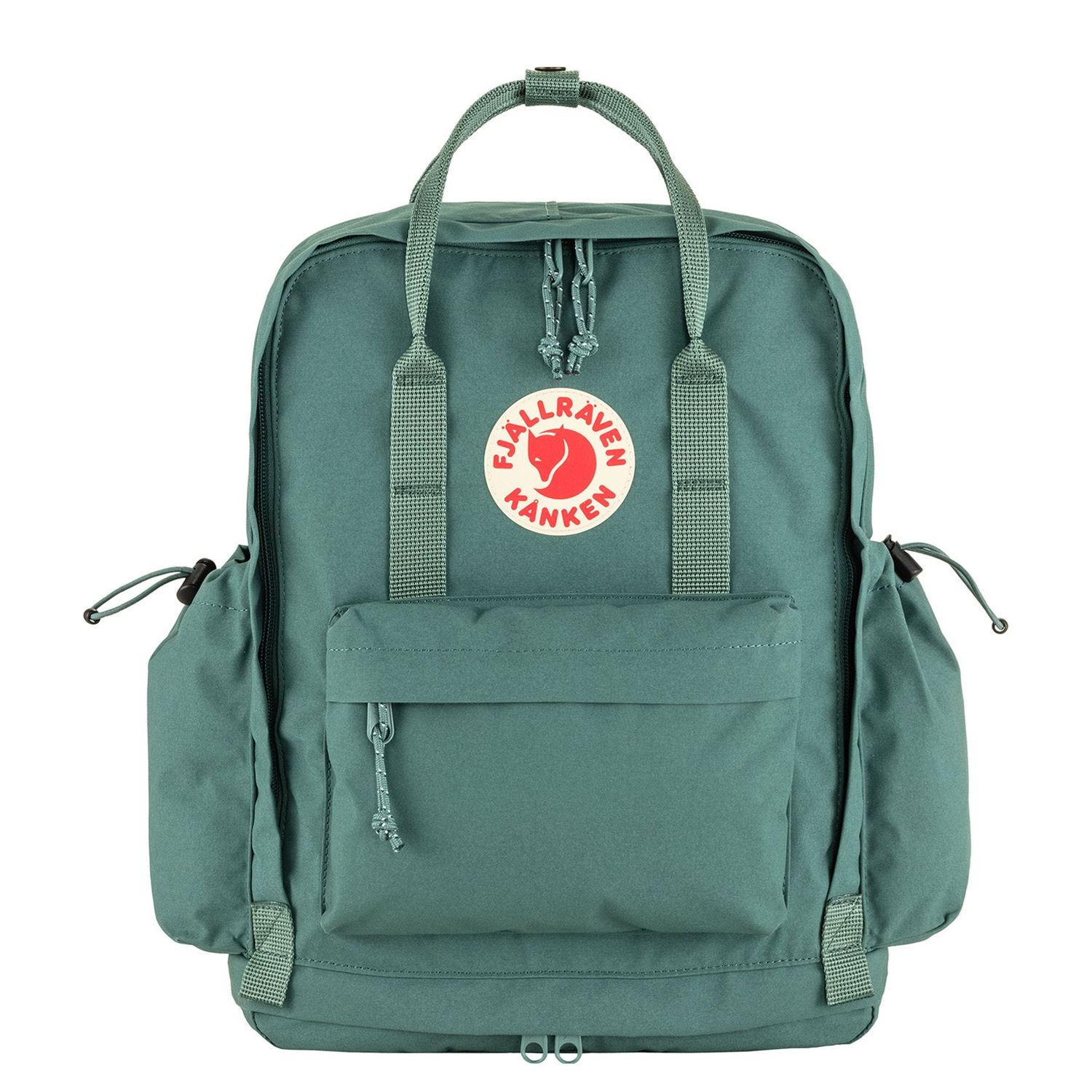 Travelbags Fjallraven Kanken Outlong frost green rugzak aanbieding