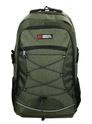 Enrico Benetti Yellow Stone 17'' Laptop Rugzak olijf
