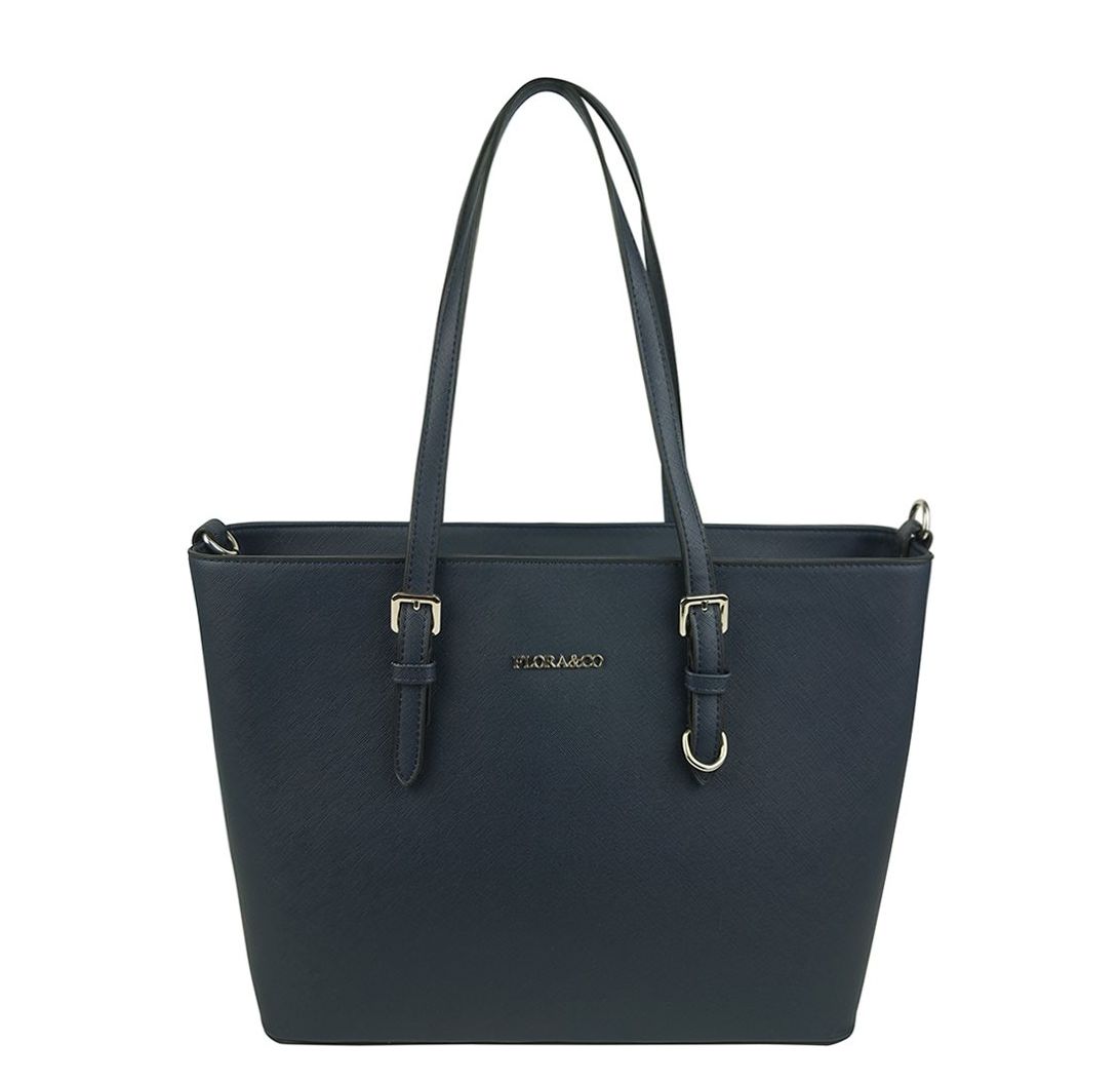 Flora & Co Bags Shopper blauw schooltas damestas