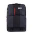 Piquadro Urban Fast-check Laptop and Ipad Backpack grey/black