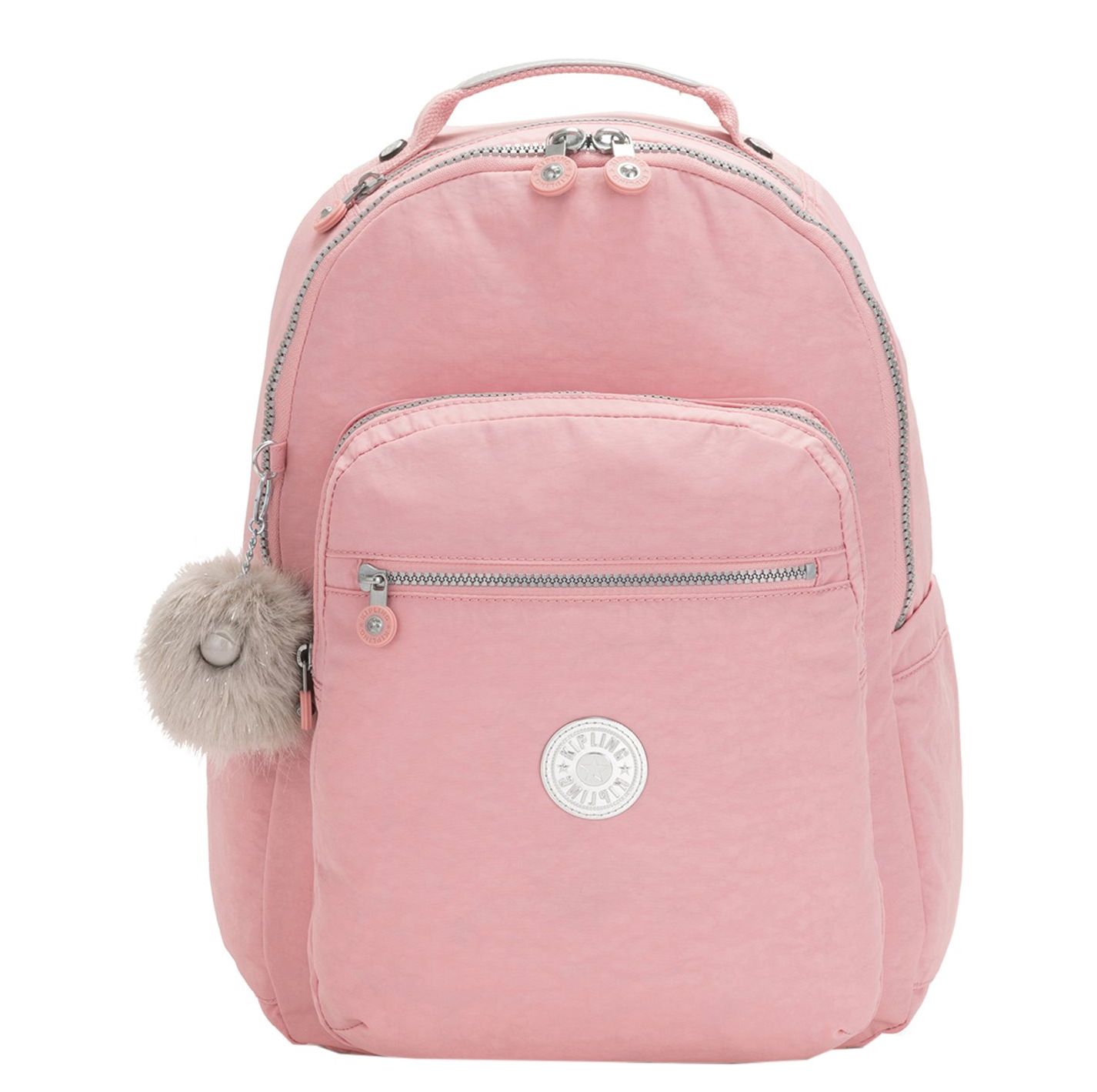Kipling Seoul laptoptas roze