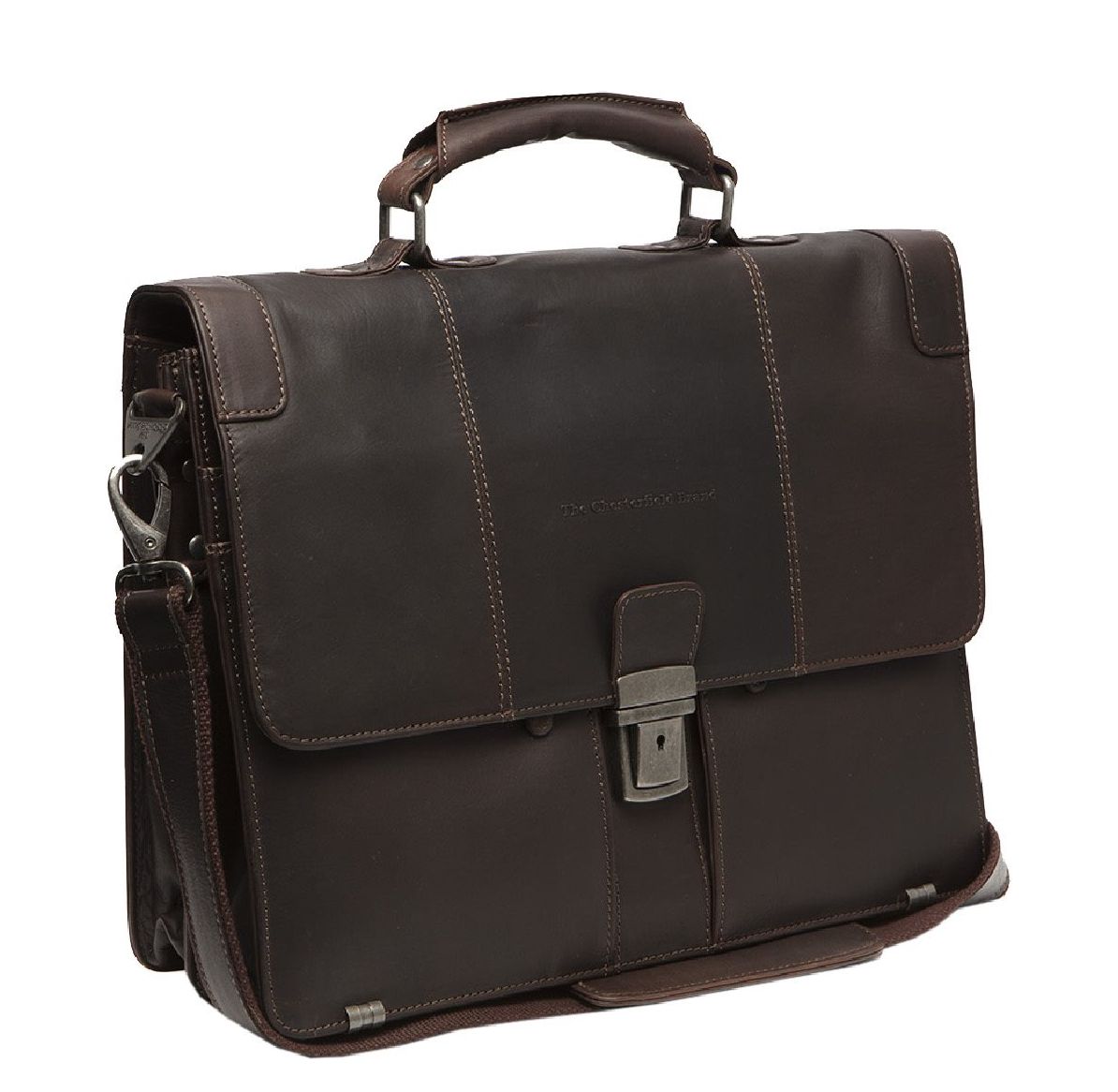 The Chesterfield Brand schoudertas bruin