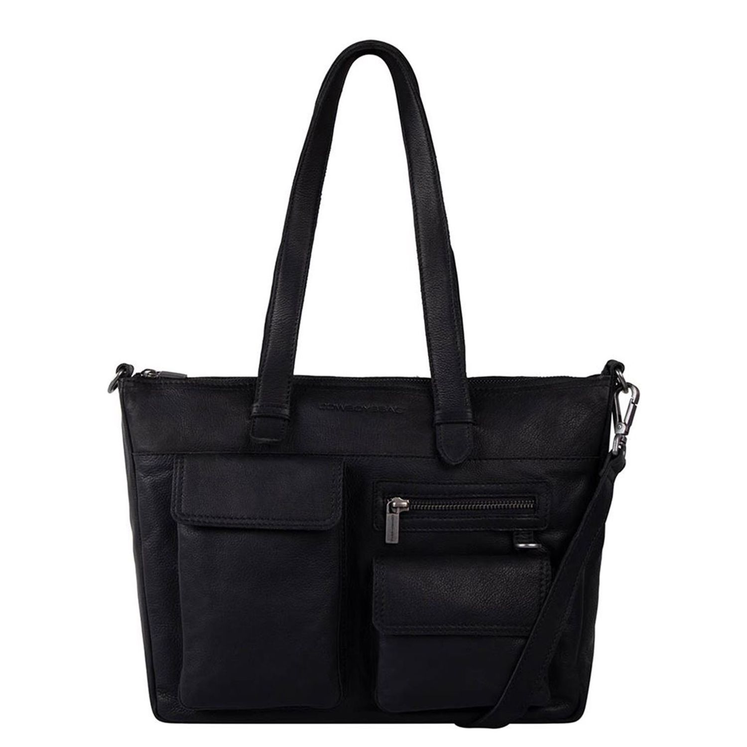 Cowboysbag schoudertas zwart
