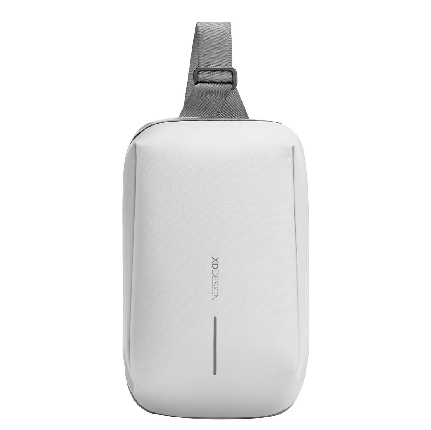 XD Design Urban Water Resistant Expandable sling bag off white damestas