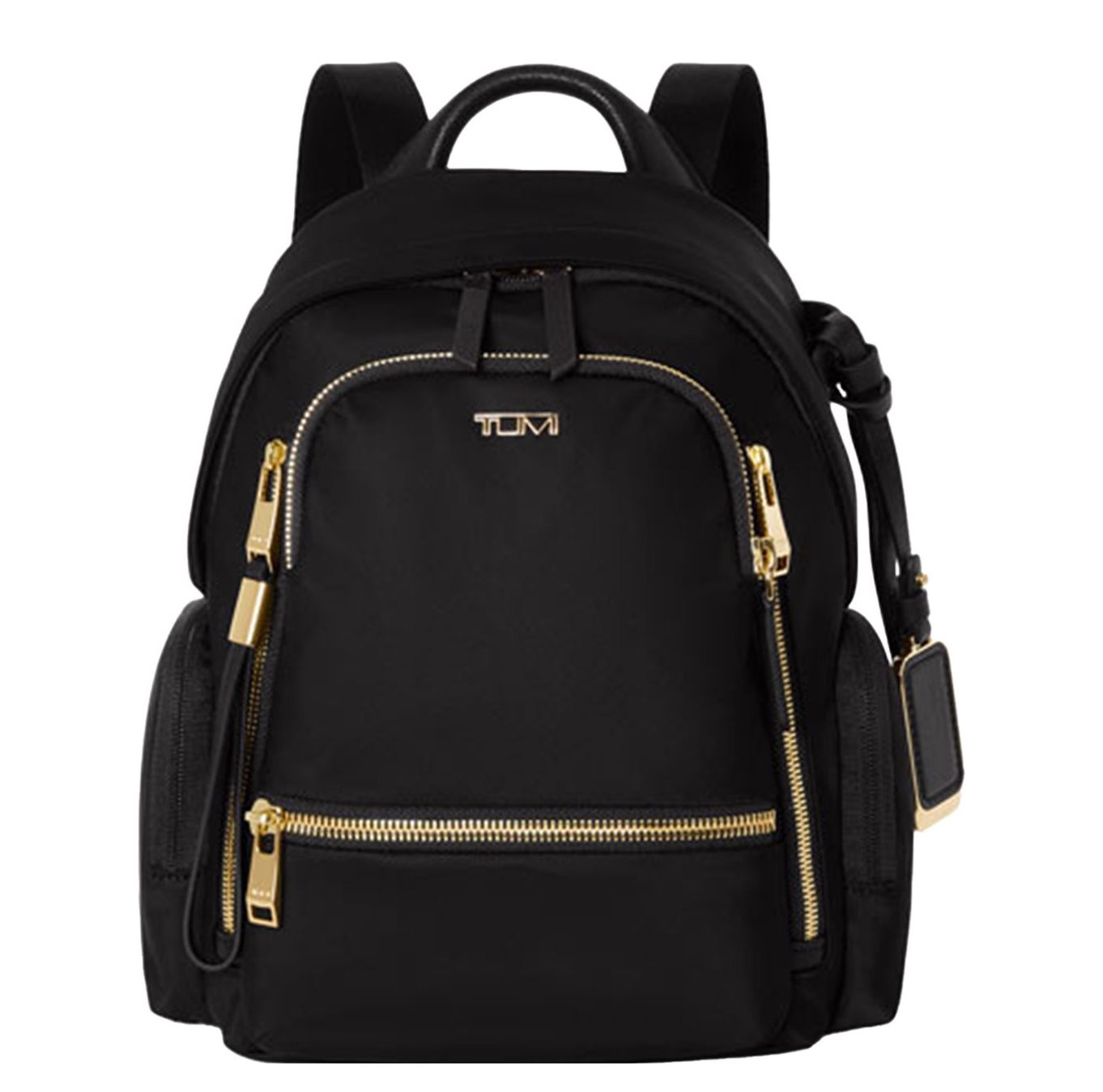 Tumi rugzak zwart, goud en multicolor