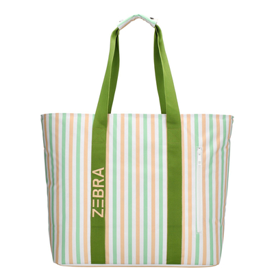Zebra Trends Sally Beach Cooling Bag retro stripes