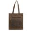 Hide & Stitches Idaho Serenity Shopper donkerbruin