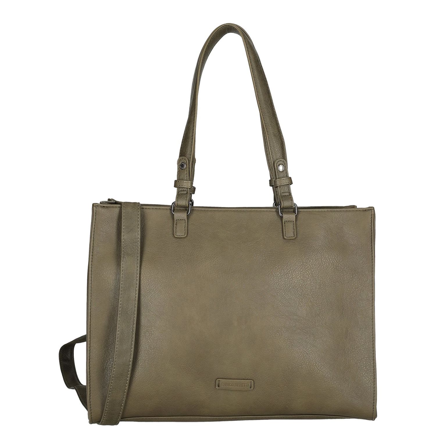 Enrico Benetti Lily Handbag 15" olive damestas