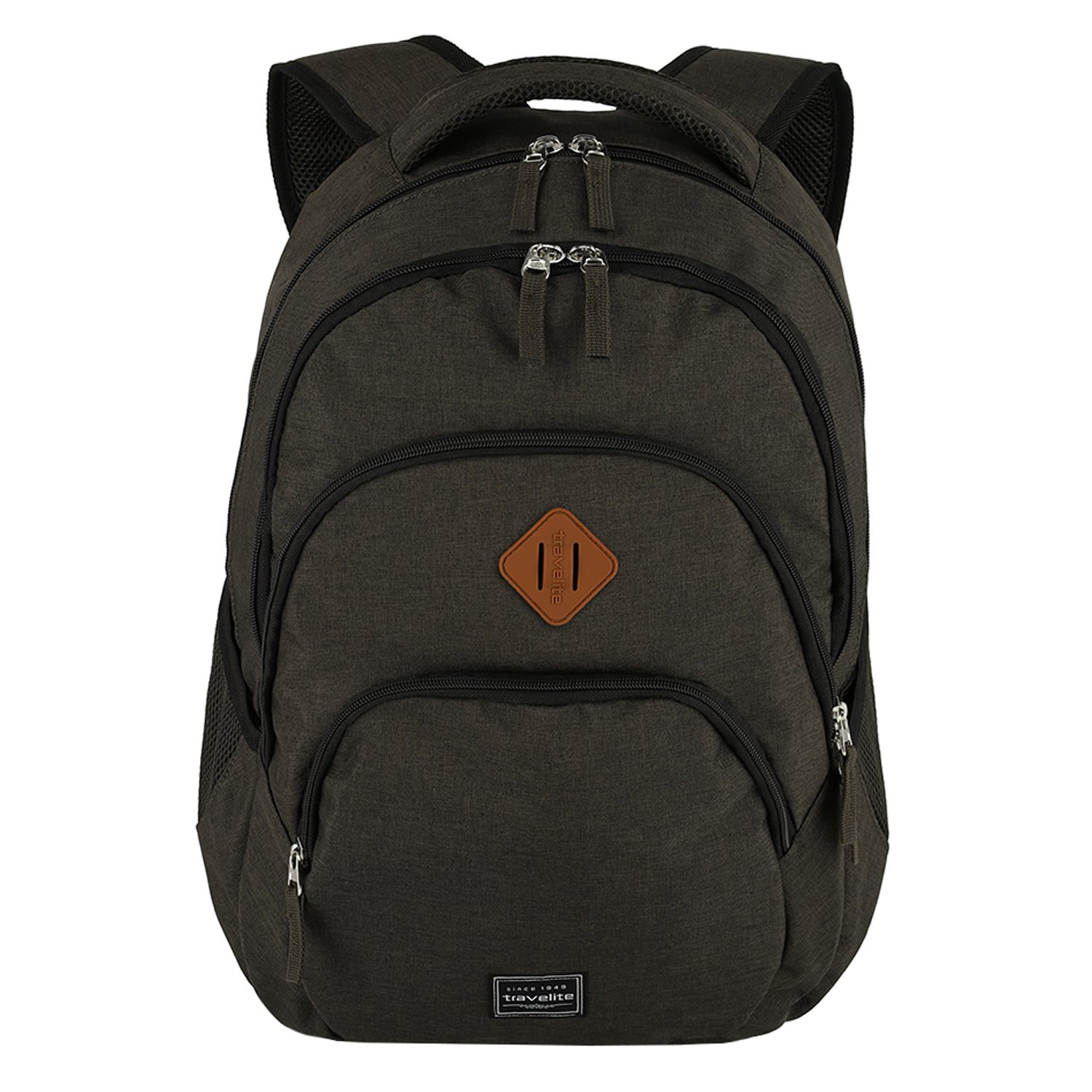 Travelite Basics Backpack Melange brown backpack