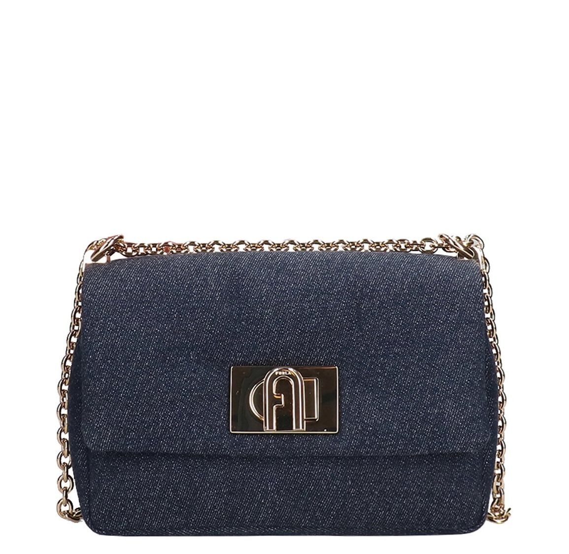 Furla crossbodytas blauw