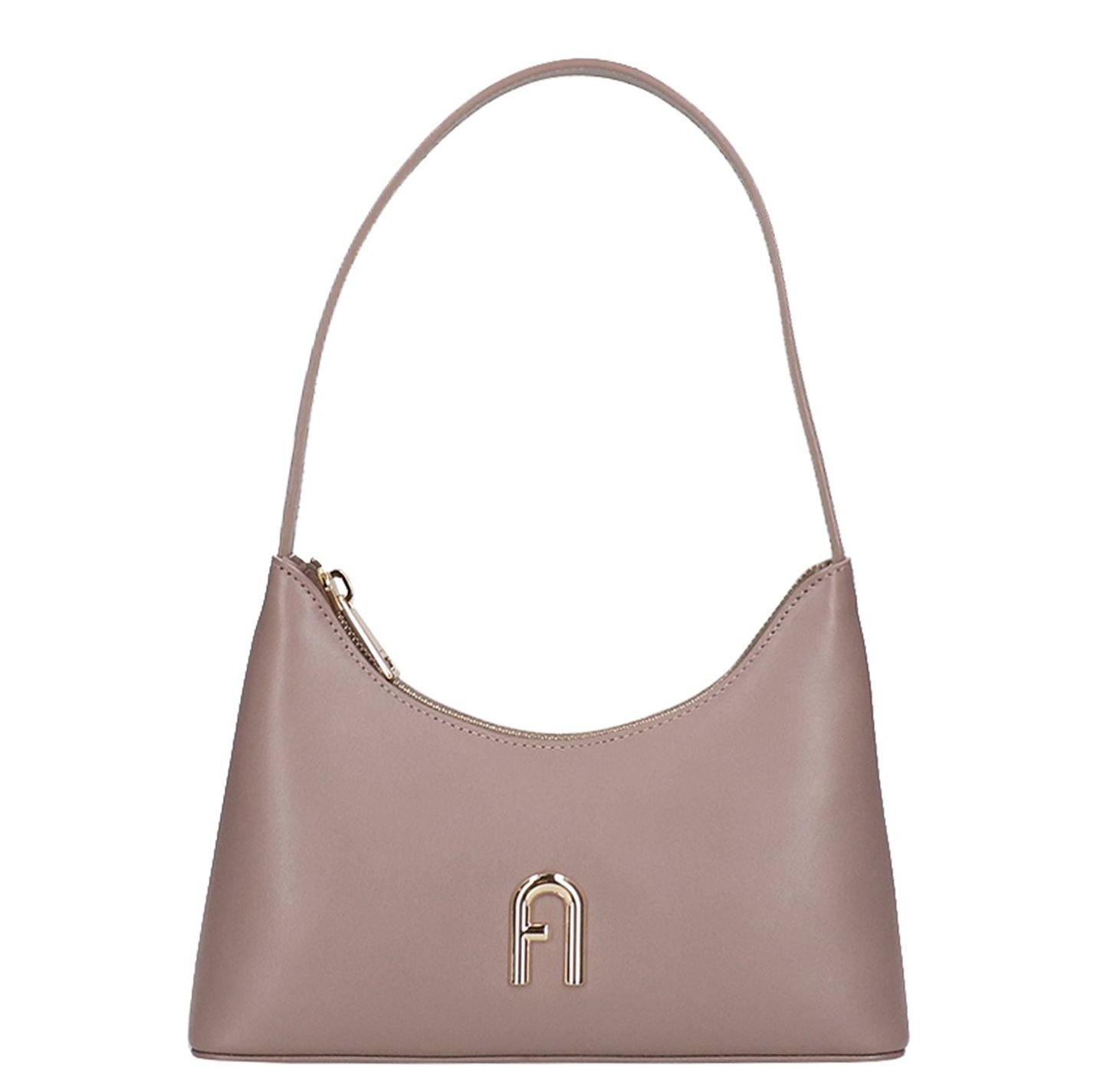 Furla schoudertas roze en paars