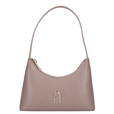 Furla Diamante Mini Shoulder Bag mauve