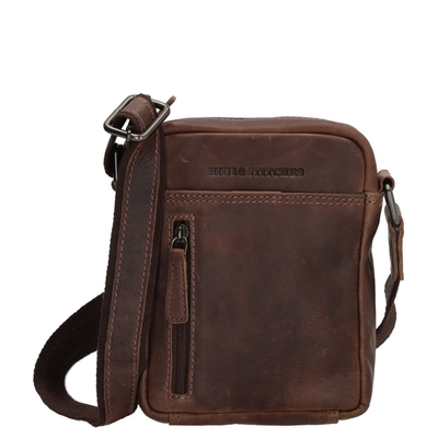Hide & Stitches Japura Shoulderbag darkbrown