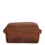 Hide & Stitches Japura Toiletbag cognac