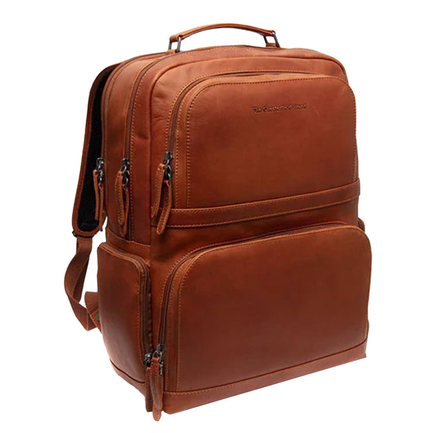 The Chesterfield Brand Lennox laptop laptop rugzak cognac