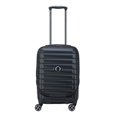 Delsey Shadow 5.0 Cabin Trolley Front Pocket 55 Expandable black