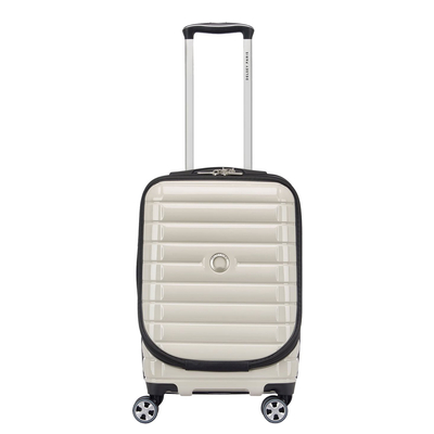 Delsey Shadow 5.0 Cabin Trolley Front Pocket 55 Expandable ivory
