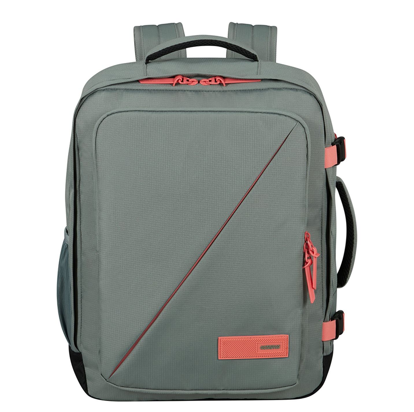 American Tourister Take2Cabin rugzak roze en groen