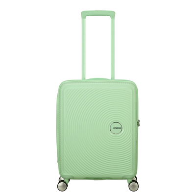 American Tourister Soundbox Spinner 55/20 TSA Expandable pastel green