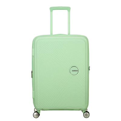 American Tourister Soundbox Spinner 67/24 TSA Expandable pastel green