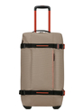 American Tourister Urban Track Wheeled Duffle M Coated beige/orange