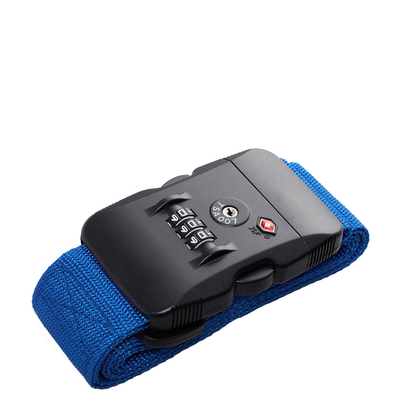 Travelbags Travel Accessories TSA Luggage Strap blue