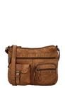 Hide & Stitches Paint Rock Shoulderbag cognac