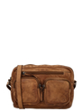 Hide & Stitches Paint Rock Shoulderbag cognac