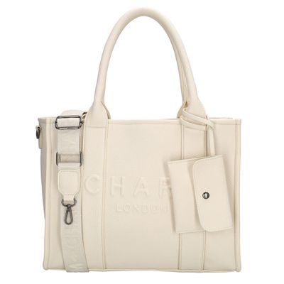 Charm London Bond Shopper broken white