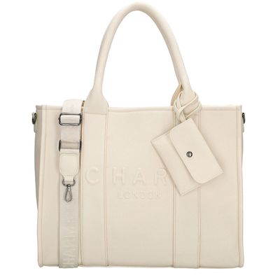 Charm London Bond Laptopbag broken white